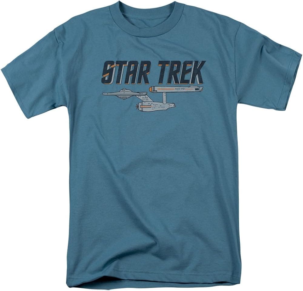 Star Trek Entreprise Logo Mens Short Sleeve Shirt