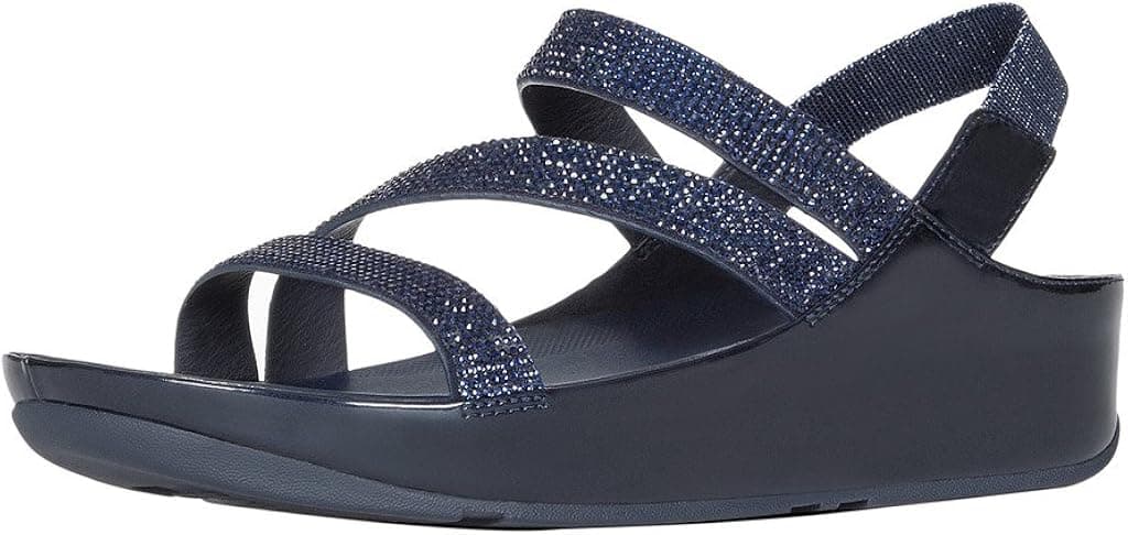 FitFlop Womens Crystall Z-Strap Sandal