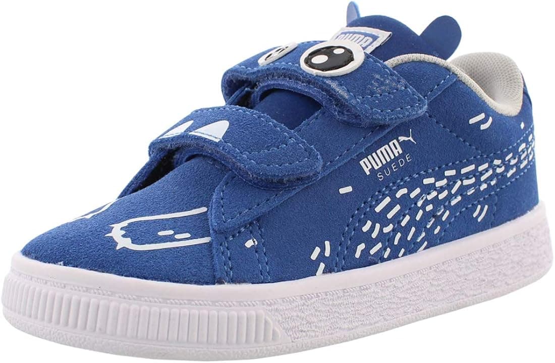 PUMA Kids' Suede 2 Straps Inf Sneaker