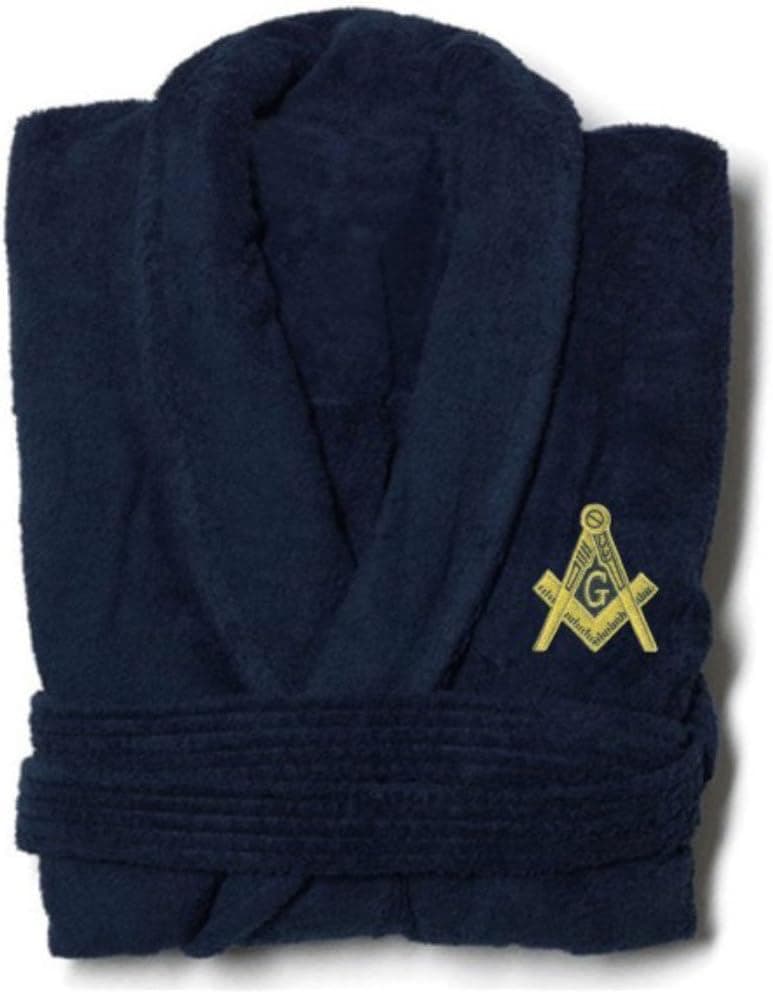 Greekgear Masonic Bathrobe Blue