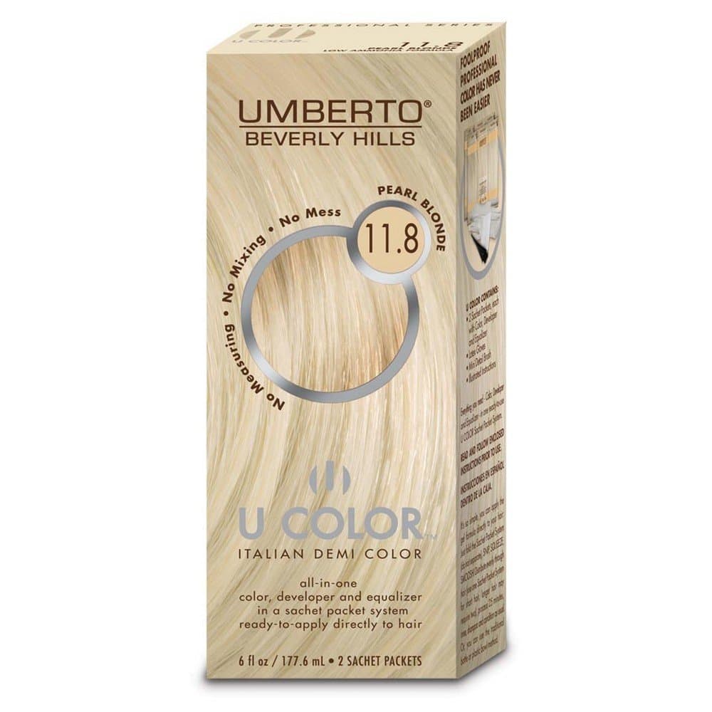 U Color Pillow Pak Kit 6oz 11.8 Pearl Blonde