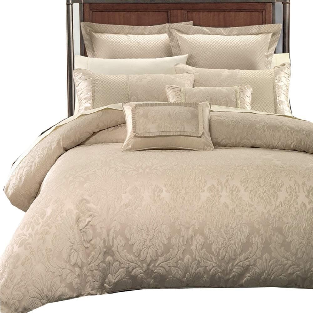 Royal Hotel Collection Sara 7 Pieces King/ Cal King Duvet Cover Set