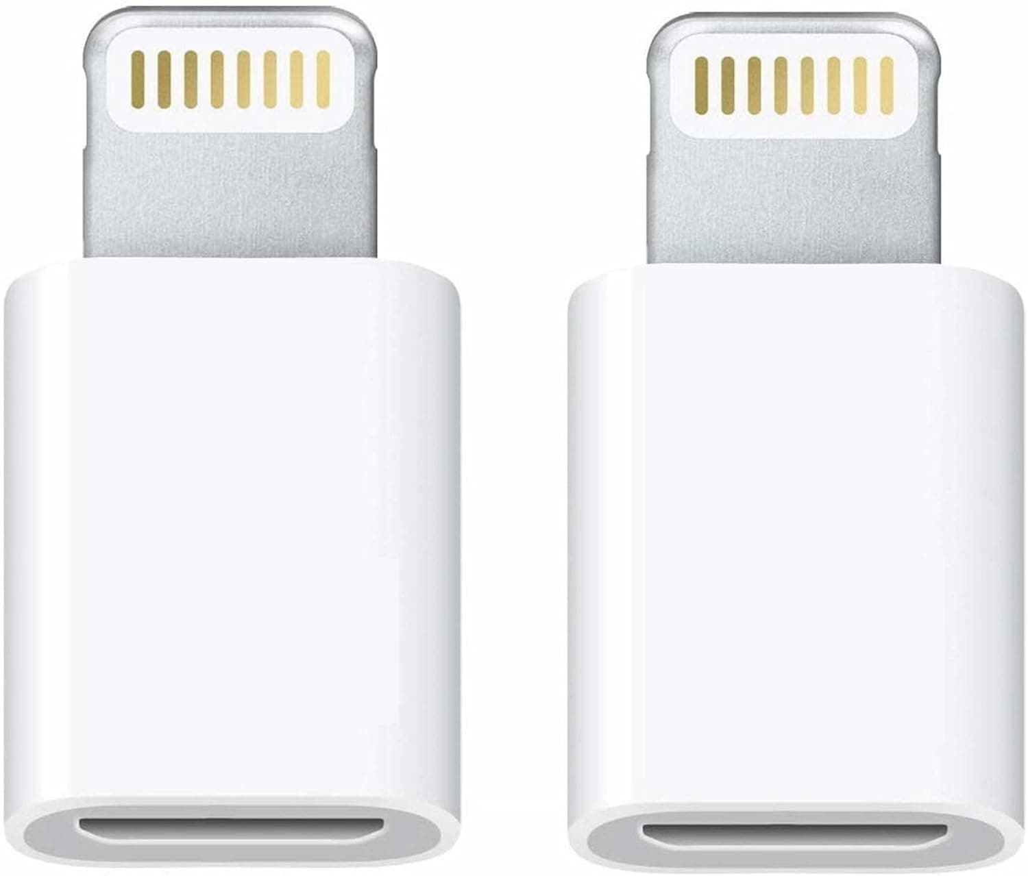 2Pack Apple MFi Certified USB C to Lightning Adapter for iPhone iPad,Lightning to USB C 2in1 Charger + Data Syne Male to Female Dongle Adapter Connector Compatible with iPhone12 11 XS XR X 8 7 Plus