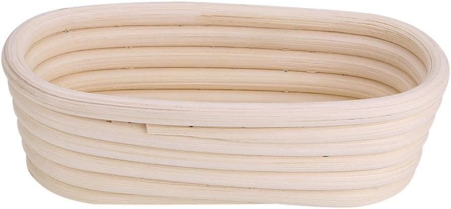 DEWIN Proofing Basket - Bread Proofing Basket, Handmade Unbleached Natural Cane, Dough Bread Baking Kit, 4 Sizes (Size : 1585cm)
