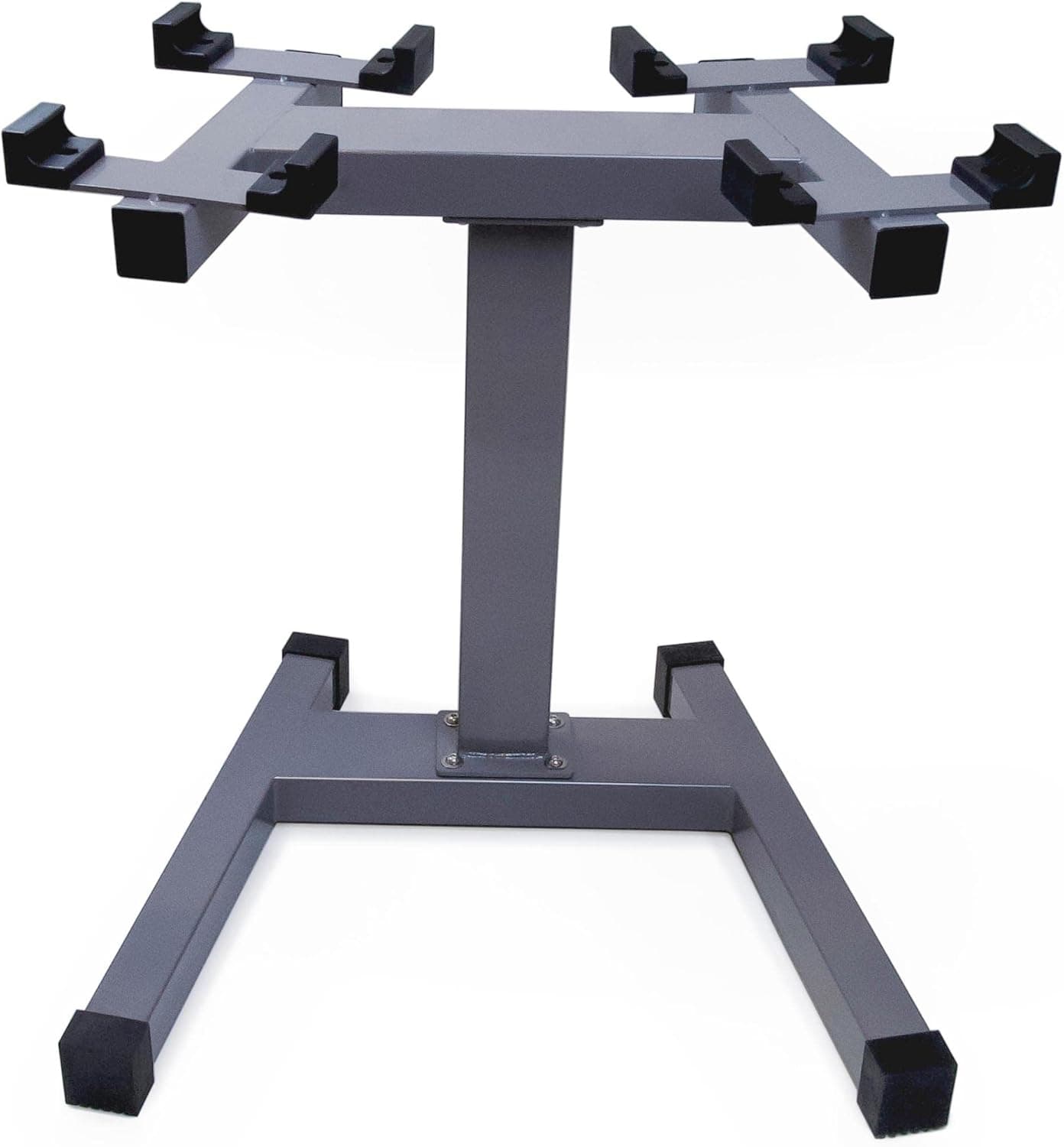 Roburflex Adjustable Dumbbell Stand (for both 50lb and 80lb) for Workout Strength Training Fitness Home Gym