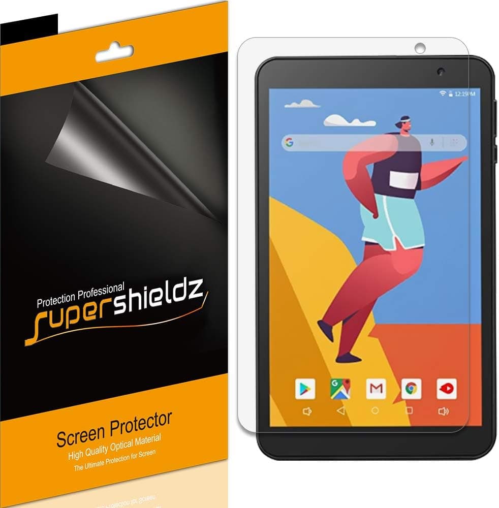 (3 Pack) Supershieldz Designed for Vankyo MatrixPad S8 (8 inch) Screen Protector, High Definition Clear Shield (PET)