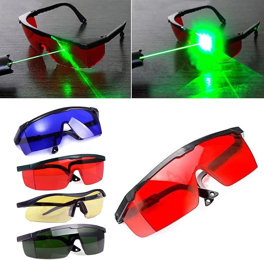 Laser Light Safety Glasses Eye Protection Goggles for UV Protection Laser Engraving Goggles Removal Cutting Machine