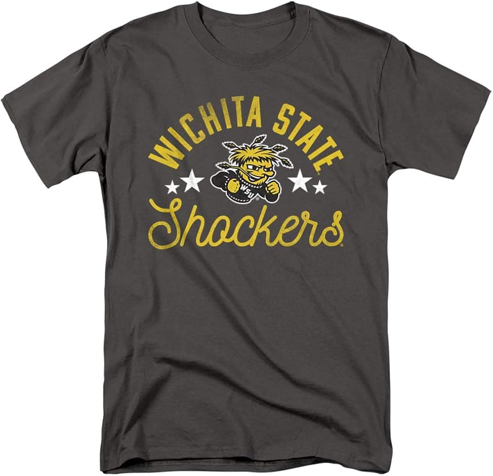 Wichita State University Official Shockers Unisex Adult T Shirt