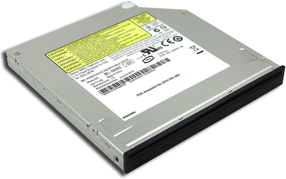 New Sony BC-5600S 12.7mm SATA Slot-in Loading Blu-ray Player BD-ROM Combo Super Multi 8X DL Double Layer DVD RW Recorder Slim Internal Optical Drive with Bezel & Eject Button