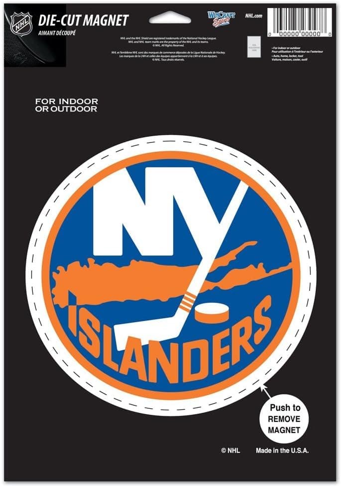 WinCraft NHL Die Cut Logo Magnet