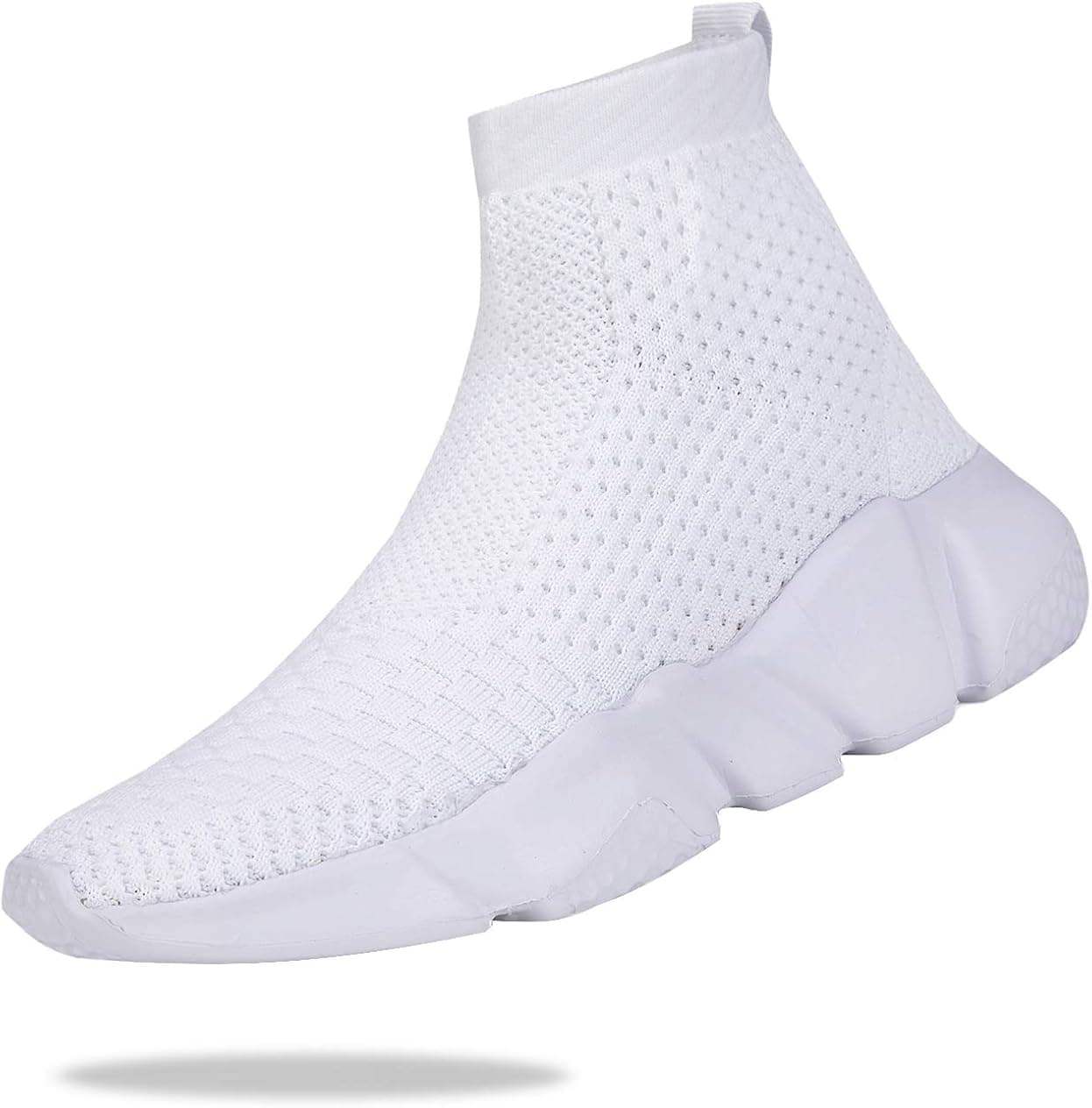 Santiro Kids Sneakers Boys Sock Shoes Breathable Slip on Shoes for Girls Fashion Lightweight Running Shoes