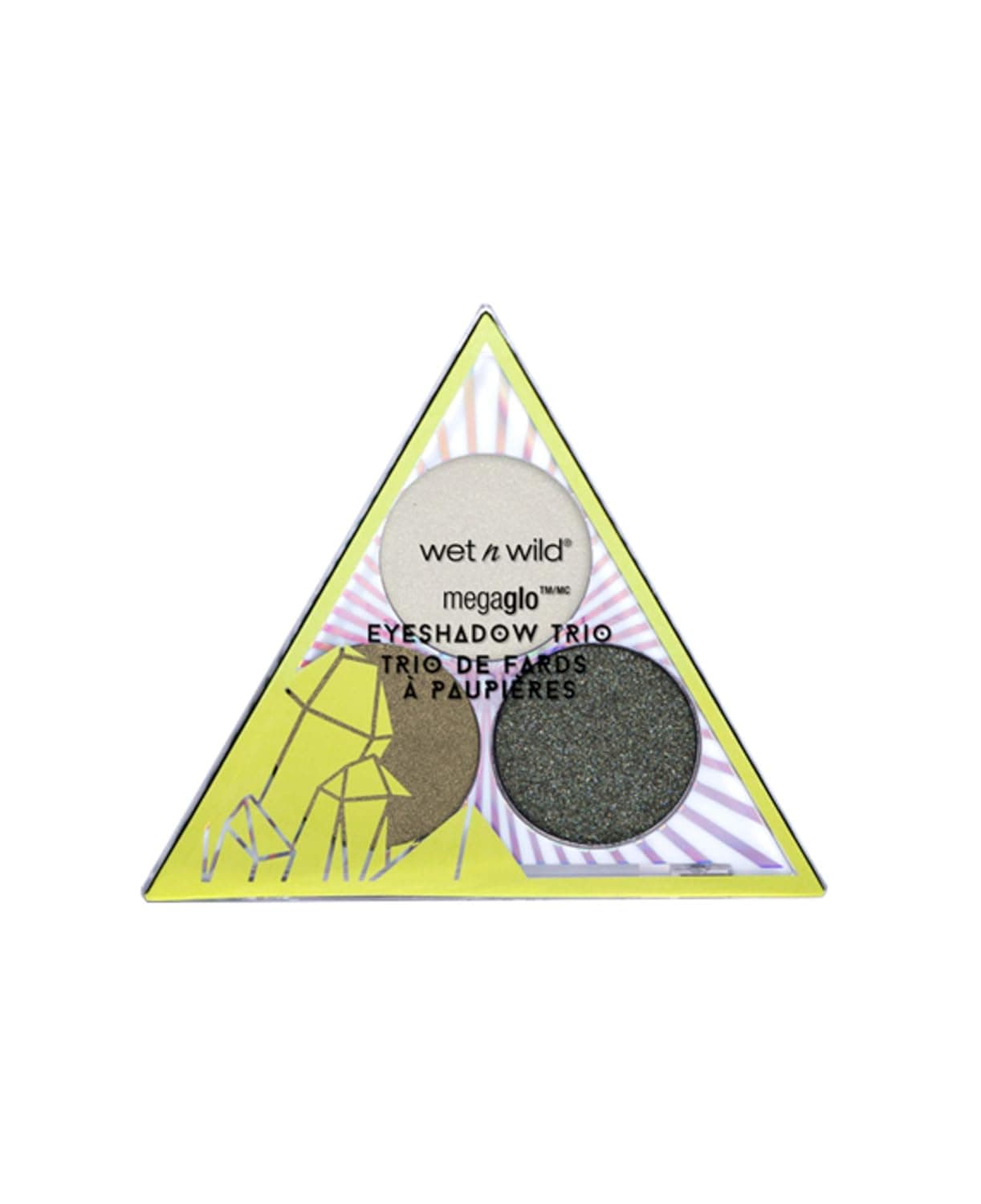 wet n wild Crystal Cavern Mega Glo Eyeshadow Trio, Jade
