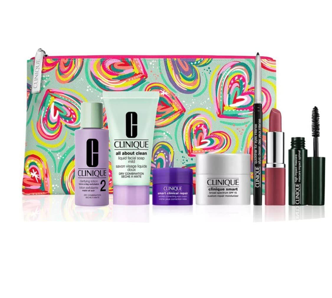 Clinique 8-pieces gift set ($154 value)