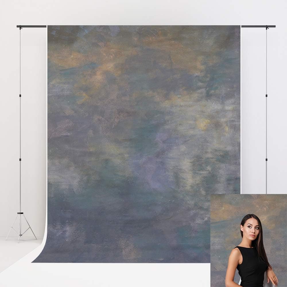 Kate 6.5x10ft/2m(W) x3m(H) Abstract Light Grey Texture Photo Backgrounds Portrait Photo Backdrops