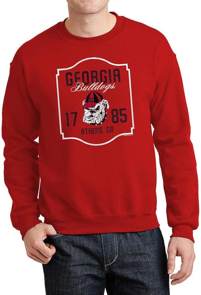 Elite Fan Shop NCAA Crew Sweatshirt Team Icon