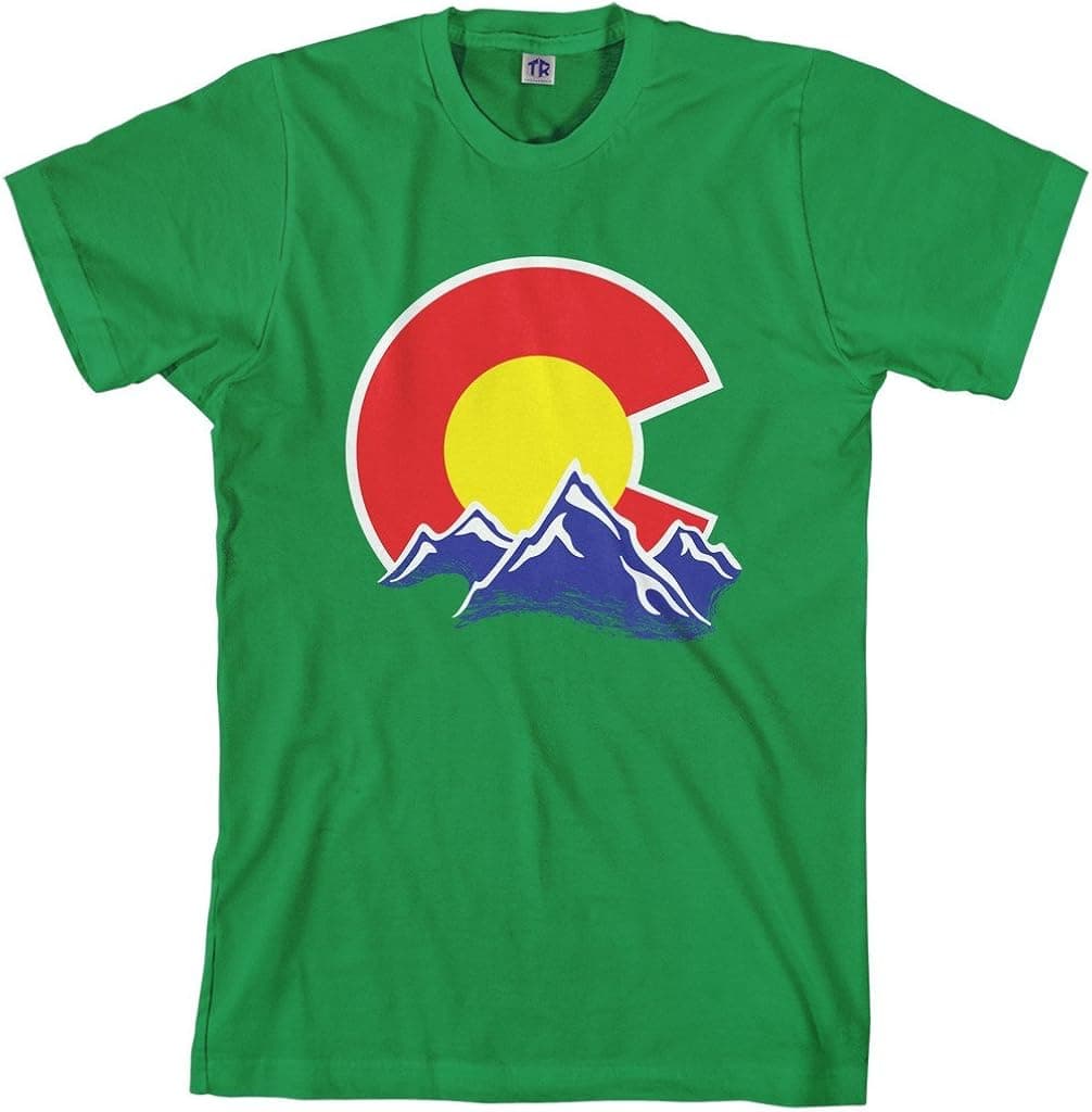 Threadrock Men's Colorado Mountain T-Shirt