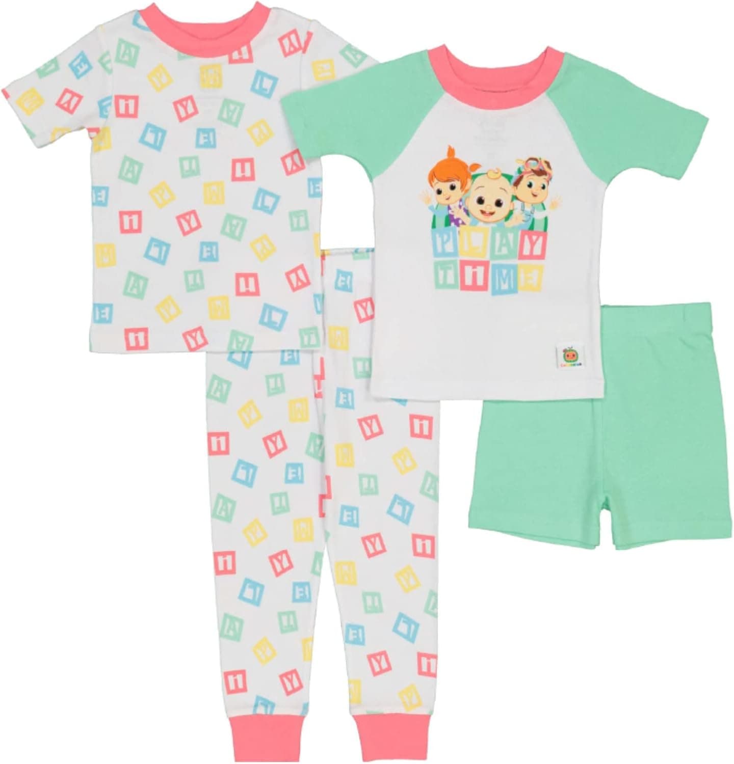 CoComelon Boys' Snug Fit Cotton Pajamas