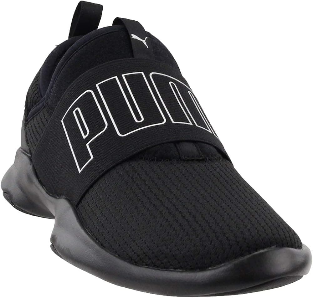 PUMA Dare Interest Mesh Black Silver 8 B (M)