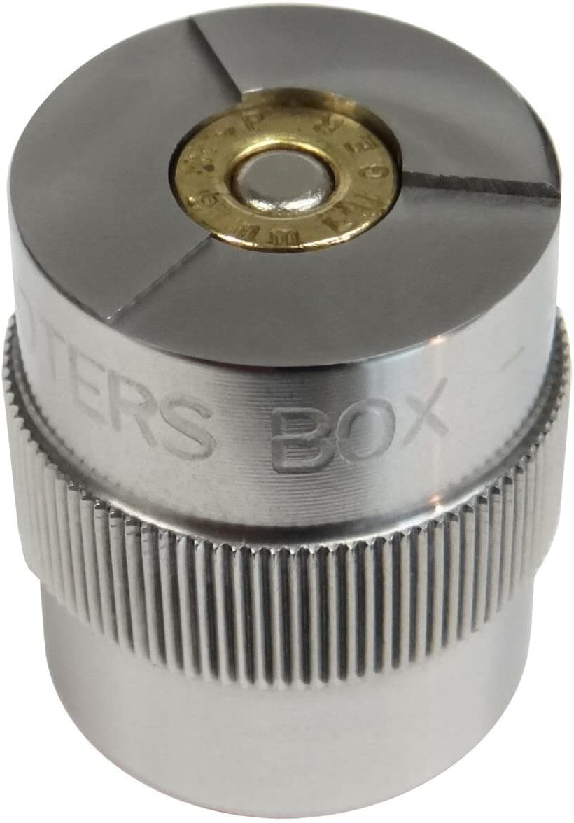 The Shooters Box 357 SIG Case & Ammunition Gauge - New Patented Design ! - for Checking Your Reloads & Ammo
