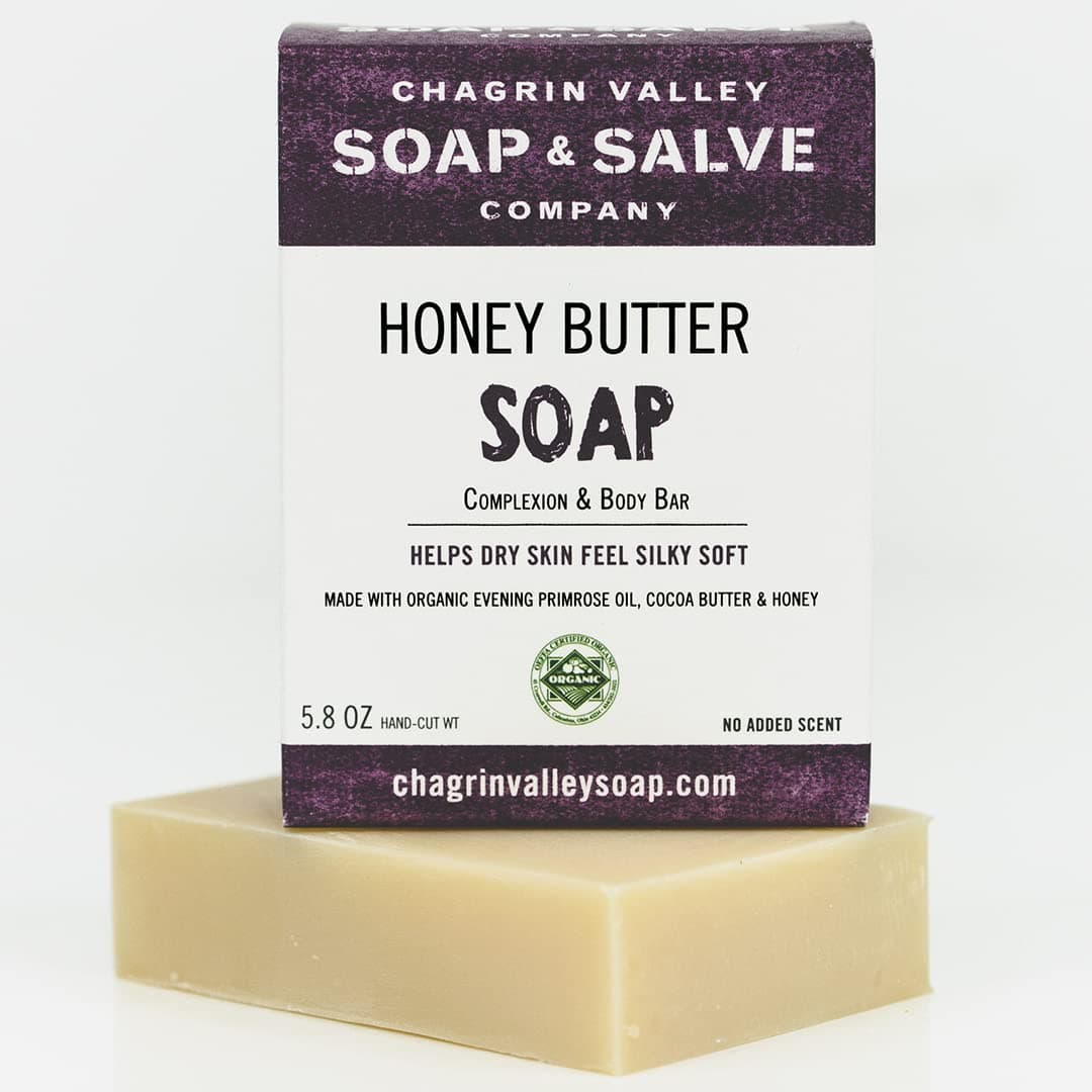 Chagrin Valley Soap & Salve Organic Natural Soap Bar - Honey Butter (1)