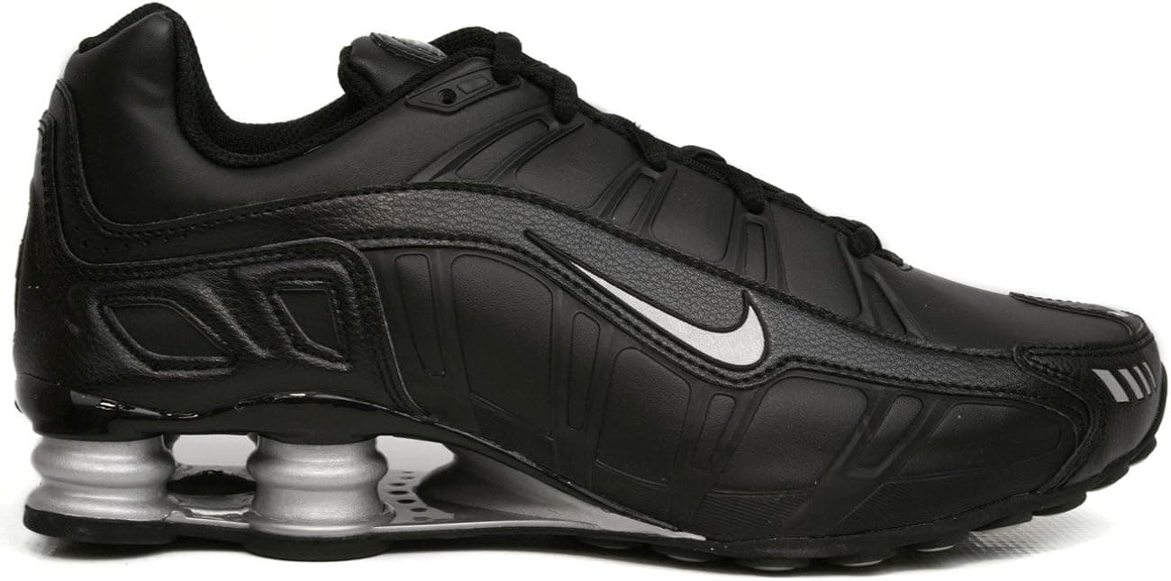 Nike Shox Turbo 3.2 SL Mens Running Shoes [455541-090] Black/Metallic Silver Mens Shoes 455541-090-9