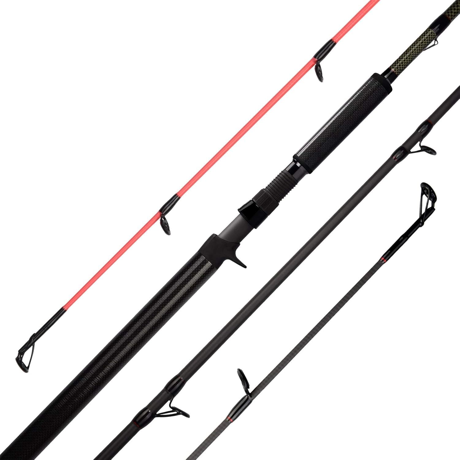 KastKing Krome Salmon/Steelhead Fishing Rods, Toray IM8 High Carbon Blanks, Fuji K-Frame Tangle Free Guides, Fuji Reel Seats, Carbon Handles, 15 Technique Specific Actions