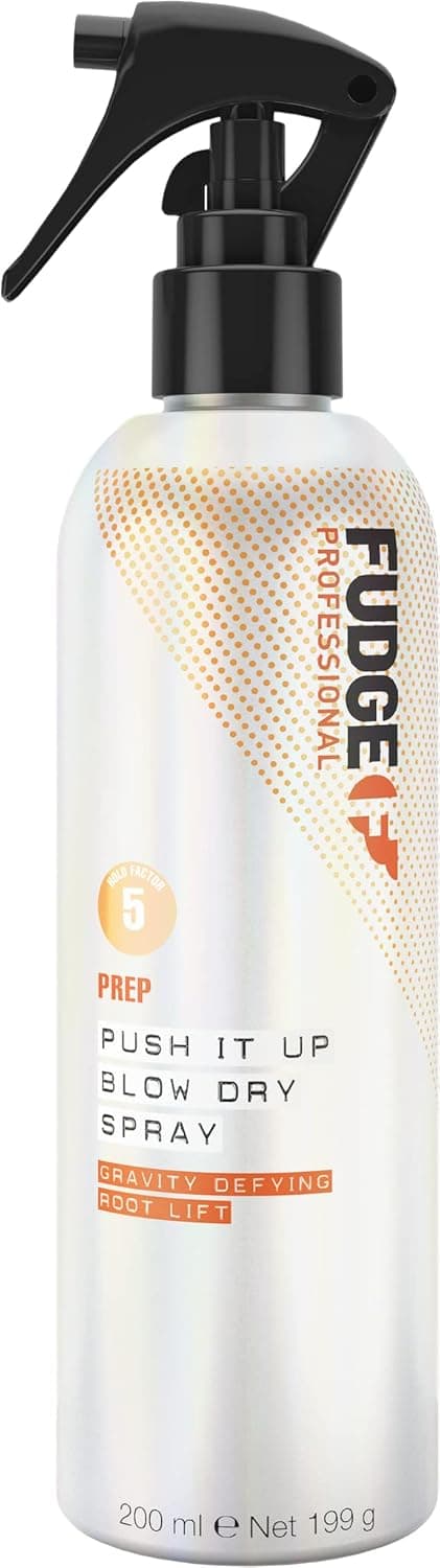 Fudge Push It Up Blow Dry Hair Spray for Unisex, 0.13 Pound