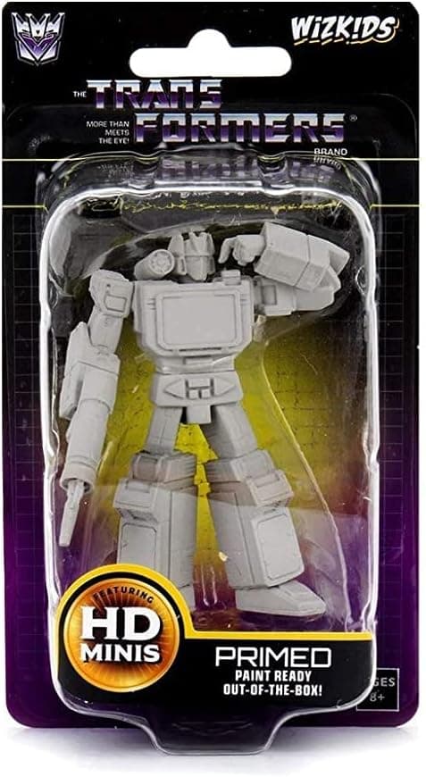 Transformers Deep Cuts Unpainted Miniatures: Soundwave