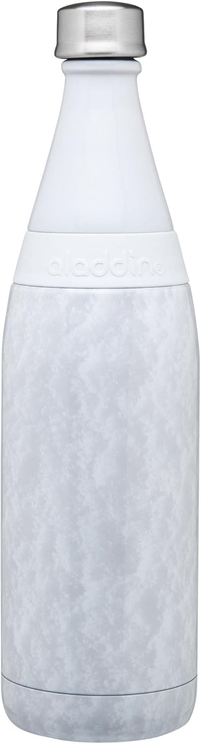 Aladdin Fresco Twist & Go Vacuum Bottle, 20 oz, Snow