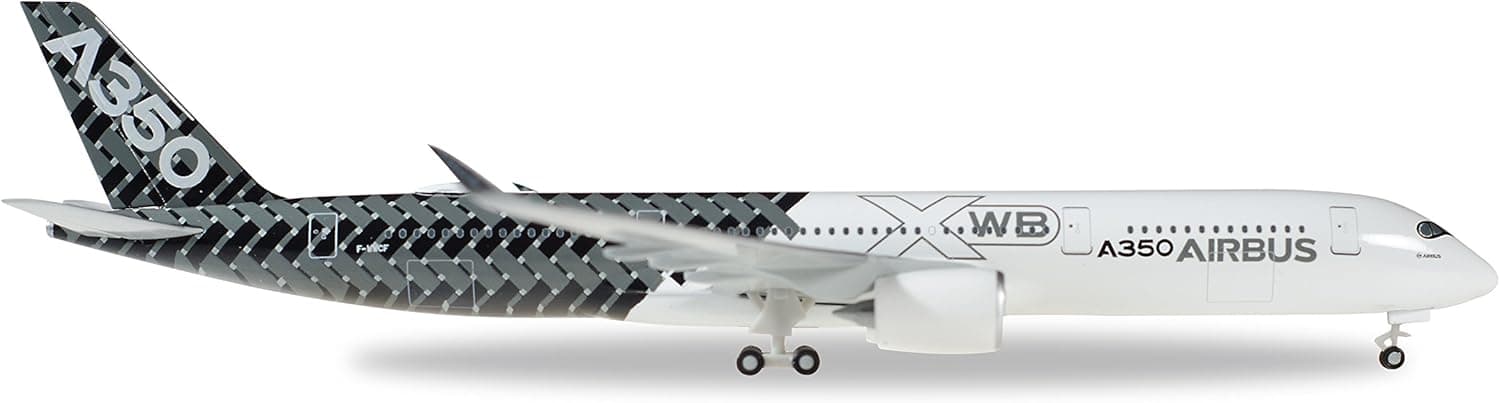 Herpa Airbus House A350 1/500 Carbon Reg#f-Wwcf