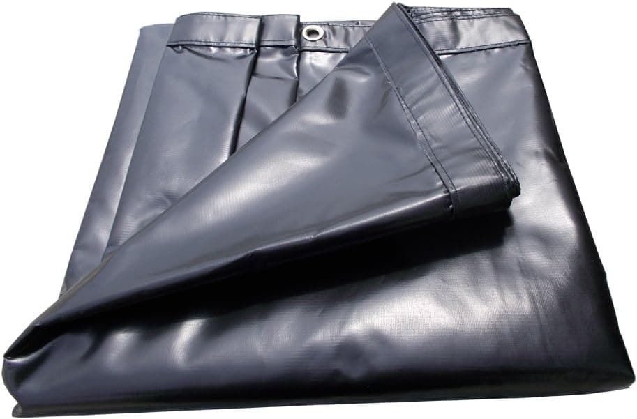 Xtarps - 12 x 28 -Waterproof, Heavy Duty Vinyl Tarp, 18 OZ Gauge, Great for Truck Cover, Equipment Cover, Roof Cover, Construction Cover, Kennel Cover, Hay Cover, Camping Cover