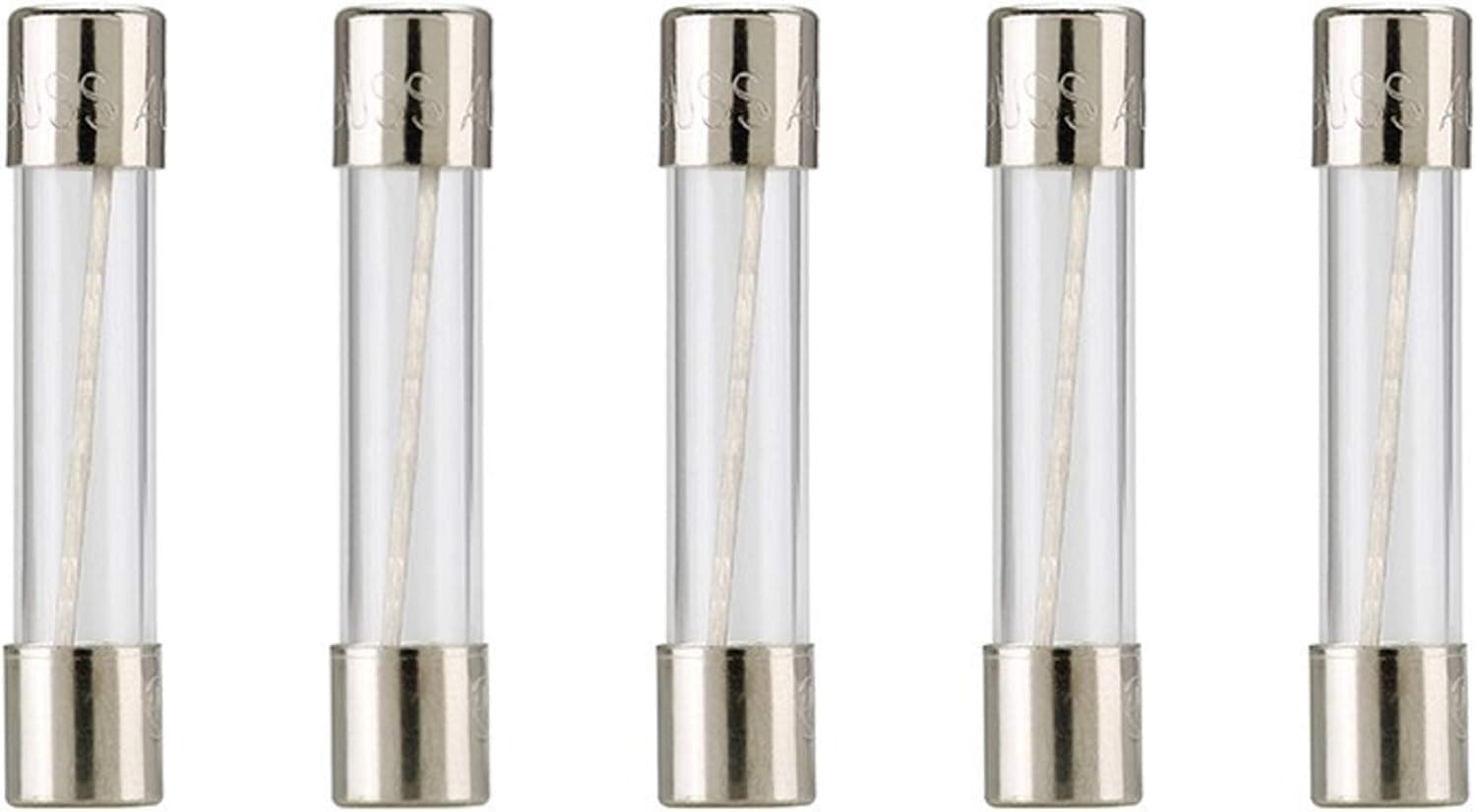 Bussmann AGC-5 Fuse 5A 250V Buss AGC5 (Pack of 5)