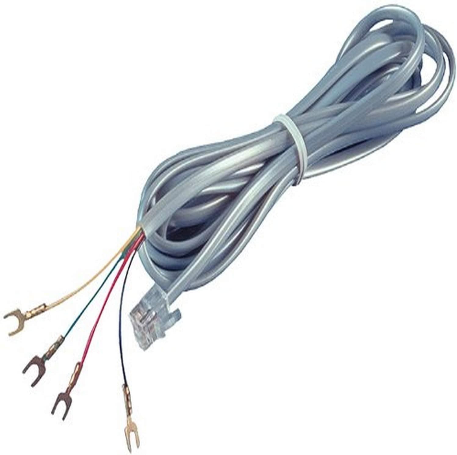 Allen Tel AT307 7-Foot Length Full Modular, 4 Conductor, Non-Keyed Full Modular Line Cord