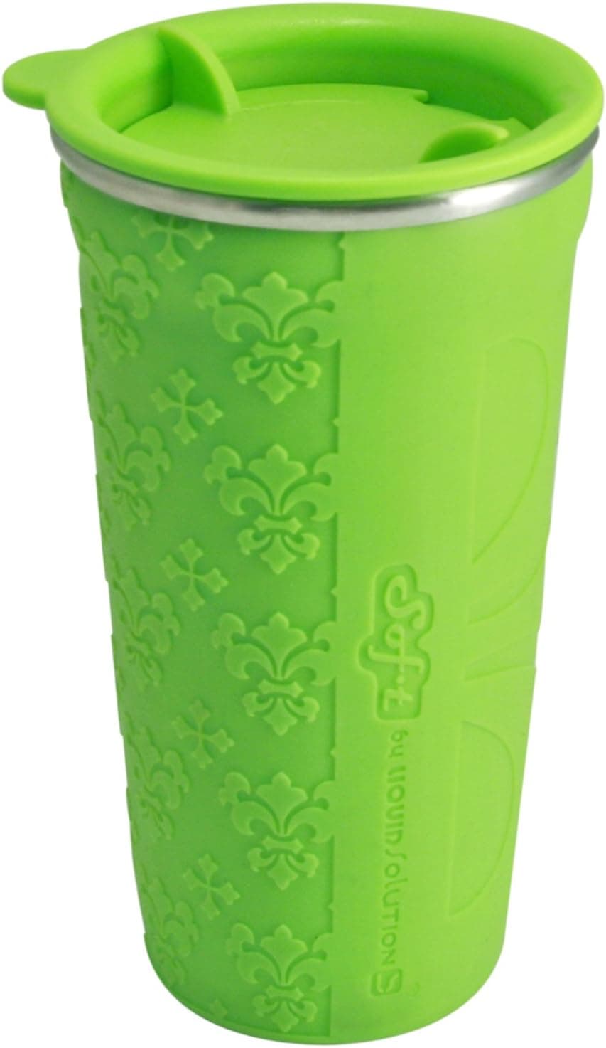 Liquid Solution-Sof-T Tumbler - Fleur de Lis (14 oz.)