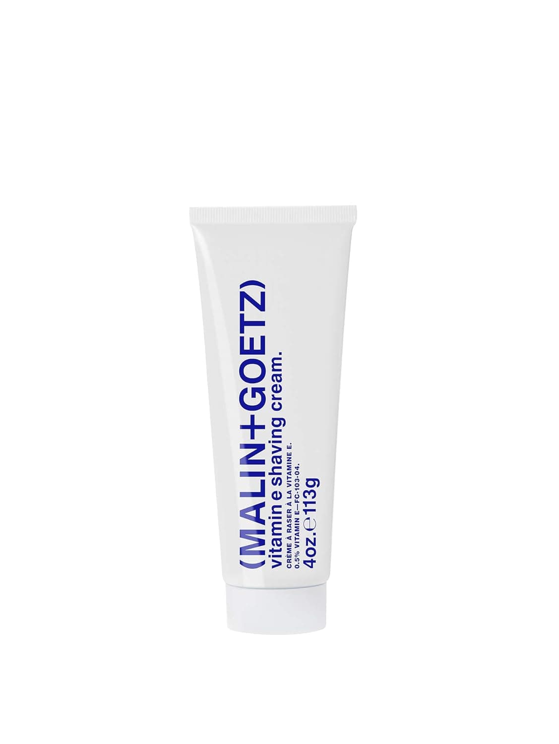 Malin + Goetz Vitamin E Shaving Cream, natural ingredients, for smooth skin, prep skin for close clean shave, with Vitamin E and shea butter, and refreshing menthol, vegan and cruelty-free