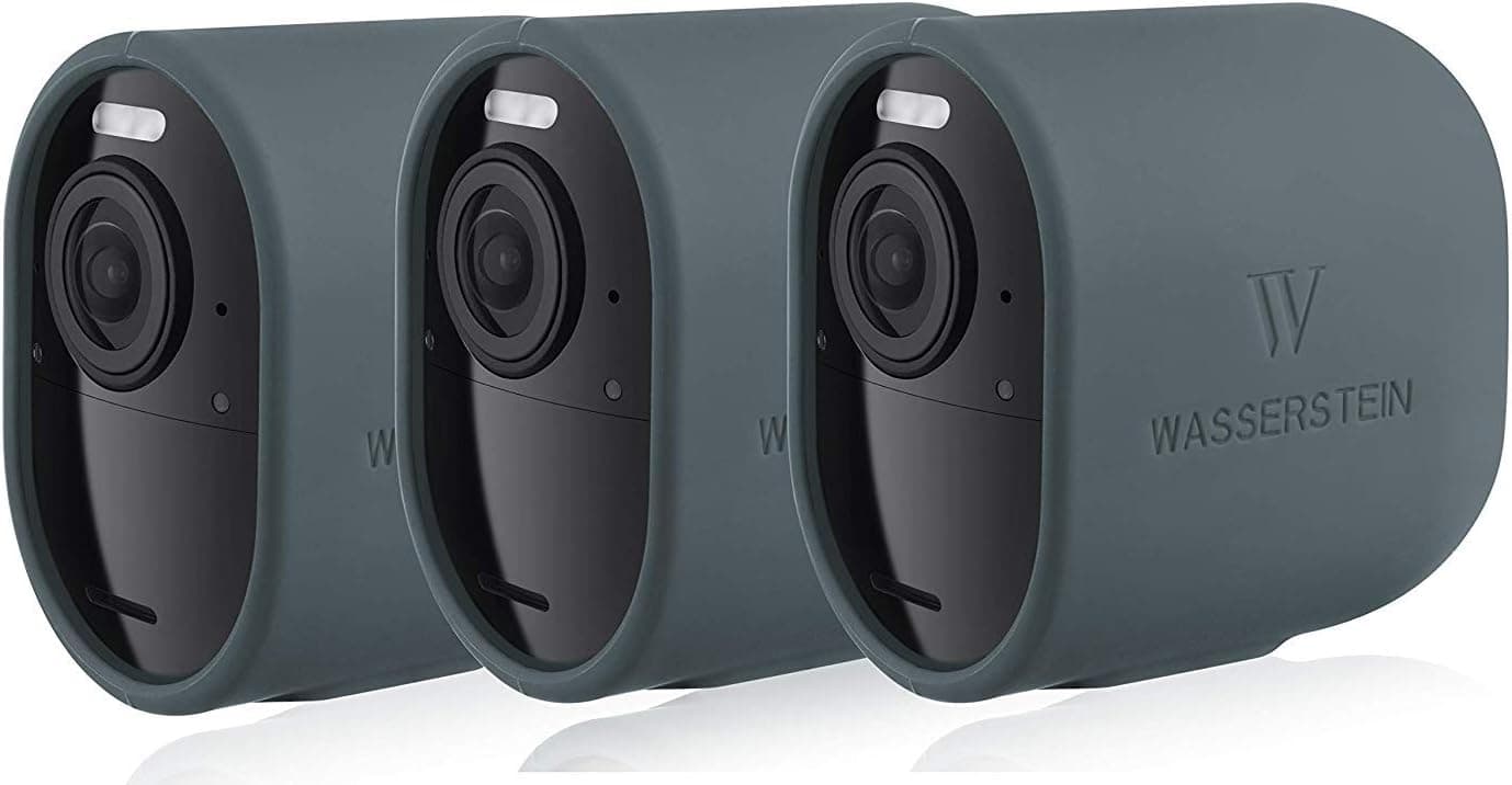 Protective Silicone Skins Compatible with Arlo Ultra/Ultra 2 & Arlo Pro 3/Pro 4 - Accessorize and Protect Your Arlo Camera (Blue, 3 Pack) (NOT Compatible with Arlo Essential Spotlight)