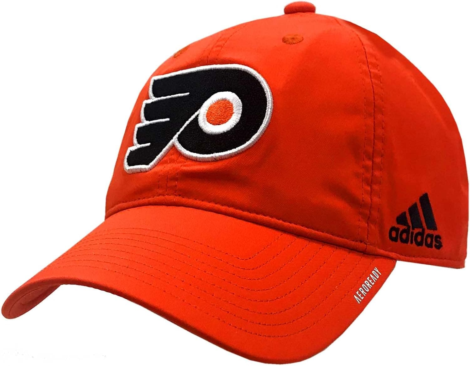 adidas Men's NHL Philadelphia Flyers Embroidered Adjustable Coach Baseball Cap Orange
