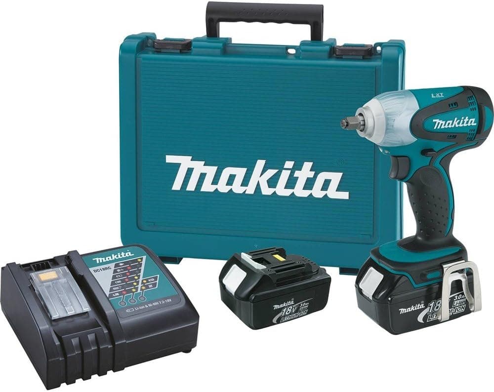Makita BTW253 18-Volt LXT Lithium-Ion Cordless 3/8-Inch Impact Wrench Kit (Discontinued by Manufacturer)
