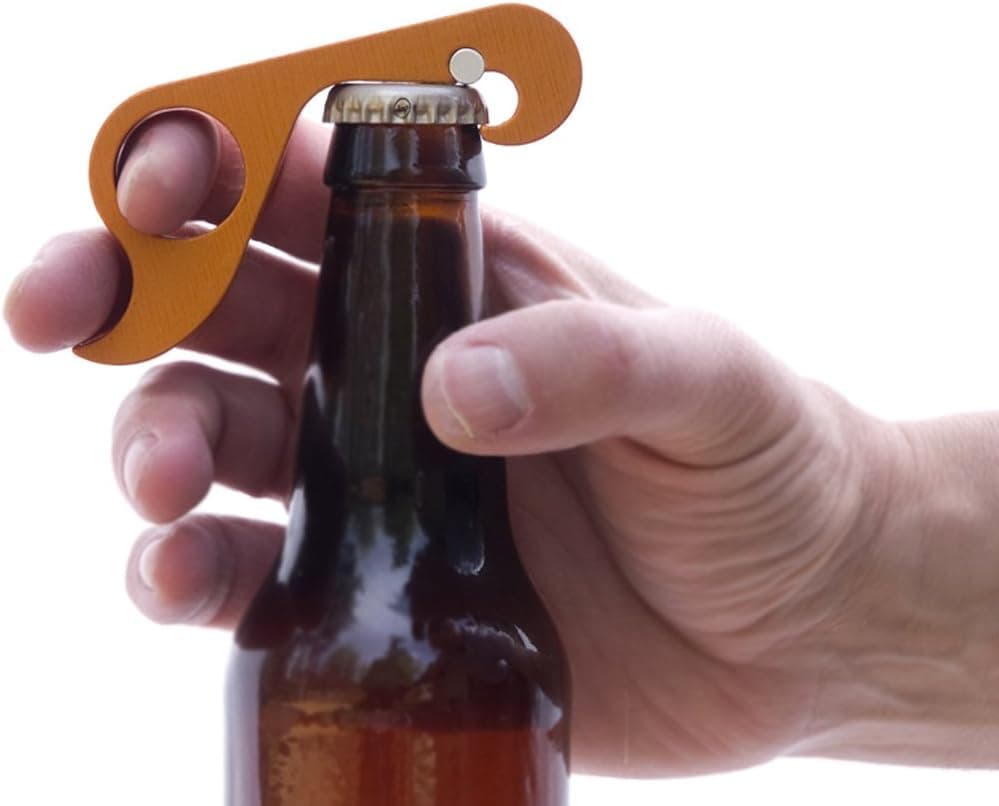 GrabOpener : One-handed Bottle Opener - Orange