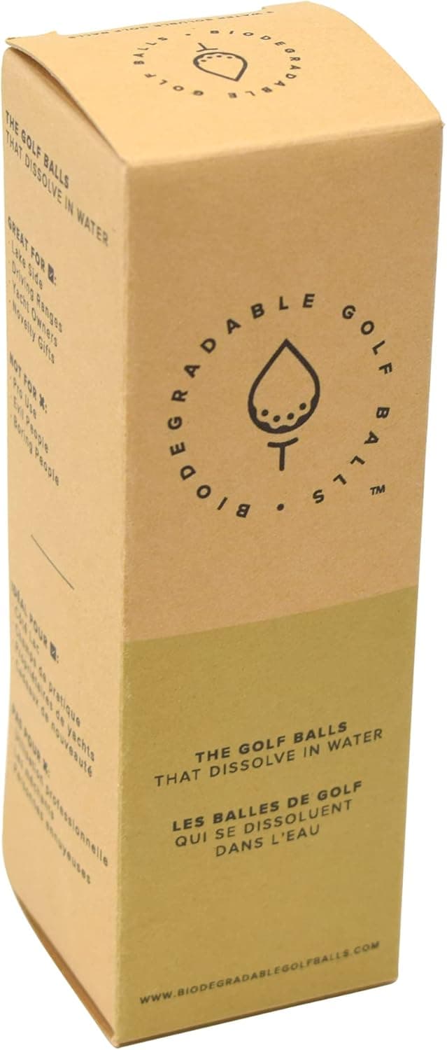 Biodegradable Golf Balls | Water-Soluble Golf Ball | Golf Balls That Dissolve in Water (3)