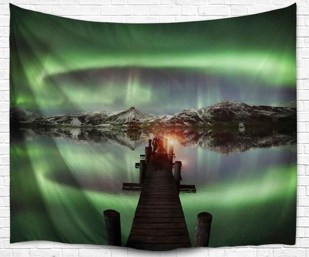 KLOLKUTTA Universe Galaxy Star Wall Tapestry, Multi Purpose Outer Space Wall Hanging Mural Art Decoration Tapestry Sofa Cover Beach Blanket Dorm Decor