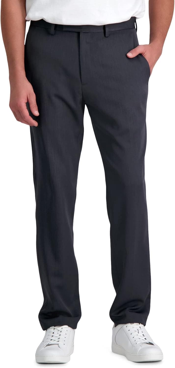 Kenneth Cole Men's Slim Fit Heather Dress Pant