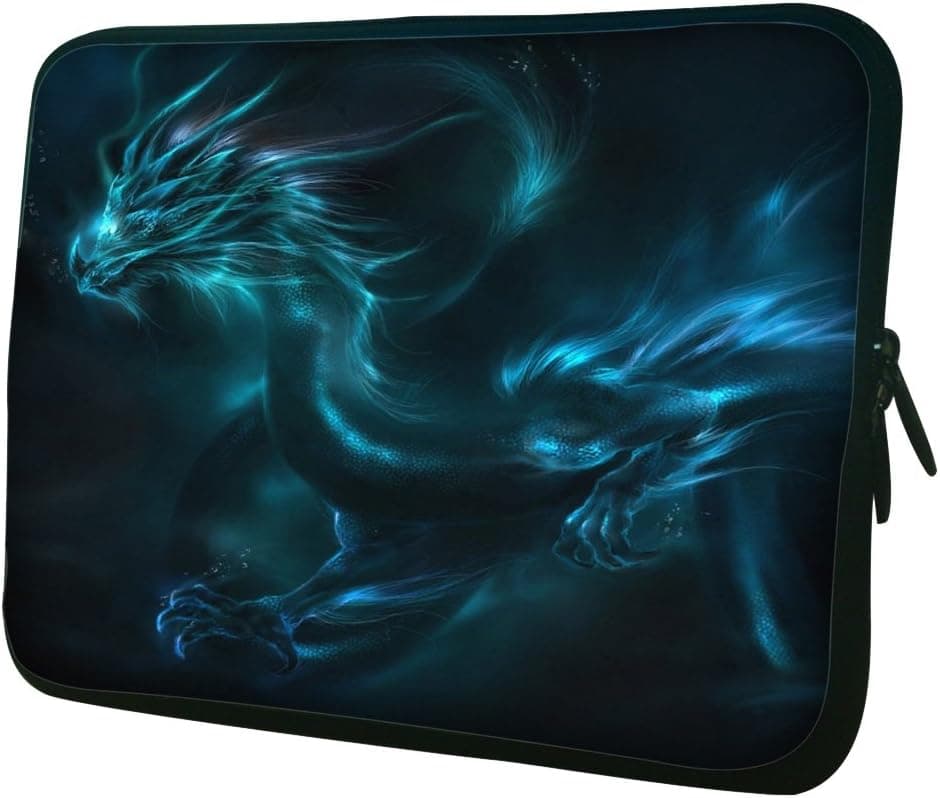 15.6 Notebook Sleeve, WATERFLY Skull Laptop Cases Bags Computer Accessories 15 Carrying Case for Dell Lenovo HP ASUS Lenovo Toshiba Acer Apple MacBook Pro (15H-602@#C)