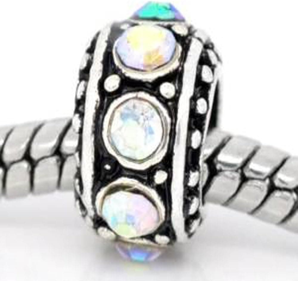 Birthstone Spacer Bead Charm