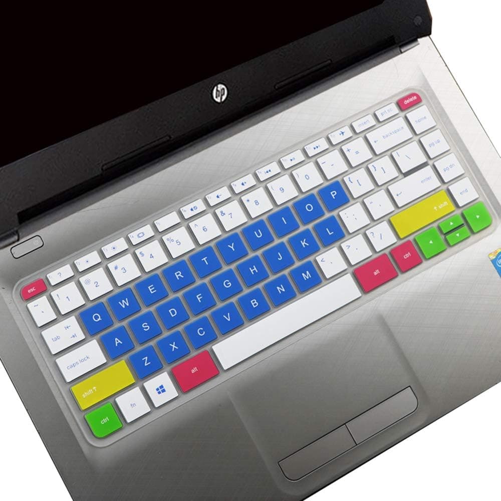 Keyboard Cover Design for HP Laptop Stream 14-ax010nr 14-ax020nr |14 Inch HP Pavilion 14-ab 14-ac 14-ad 14-al 14-an Series| 2018 2017 HP Stream 14 Inch-Candy Blue