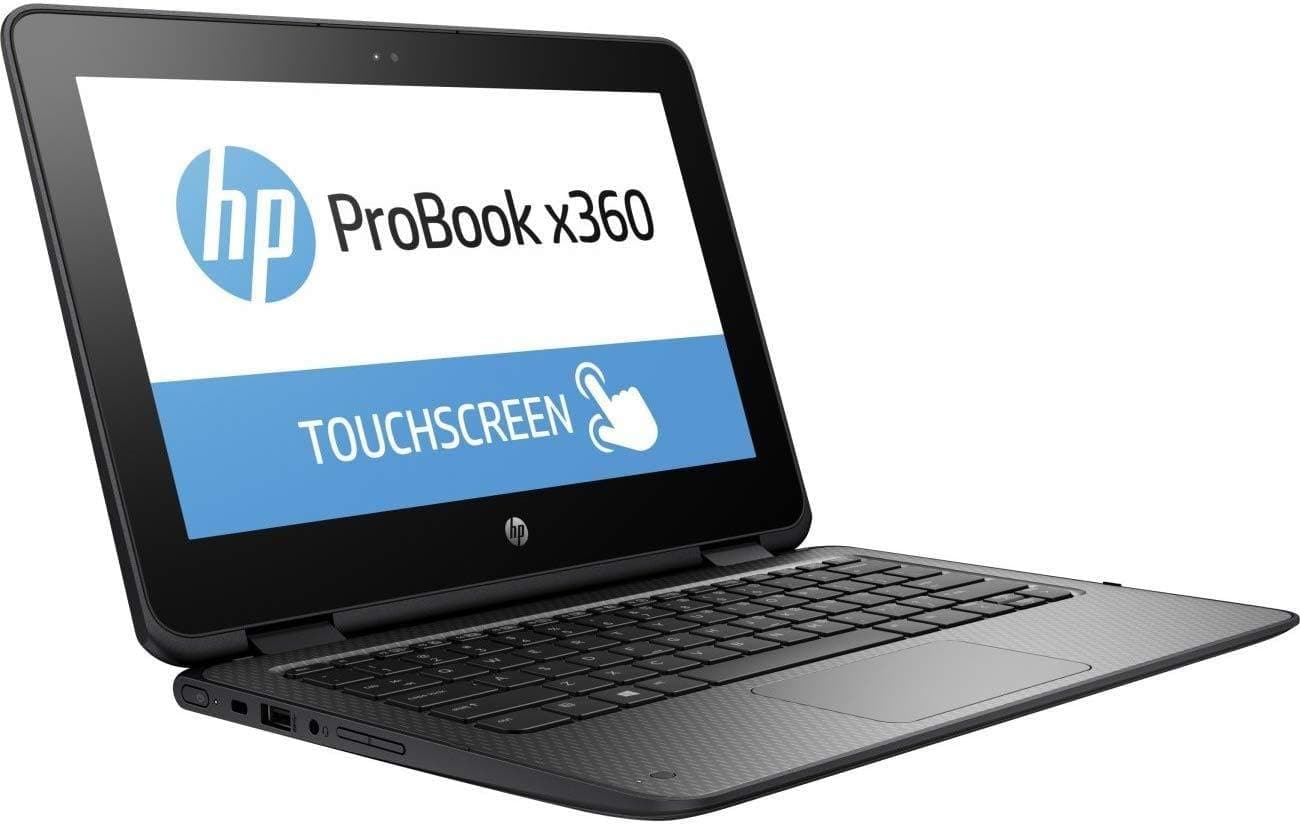HP ProBook x360 11 G1 EE 11.6" Touchscreen Convertible Laptop - Tablet, Intel Celeron, 4GB, 64GB, Win10 Home. Refurbished