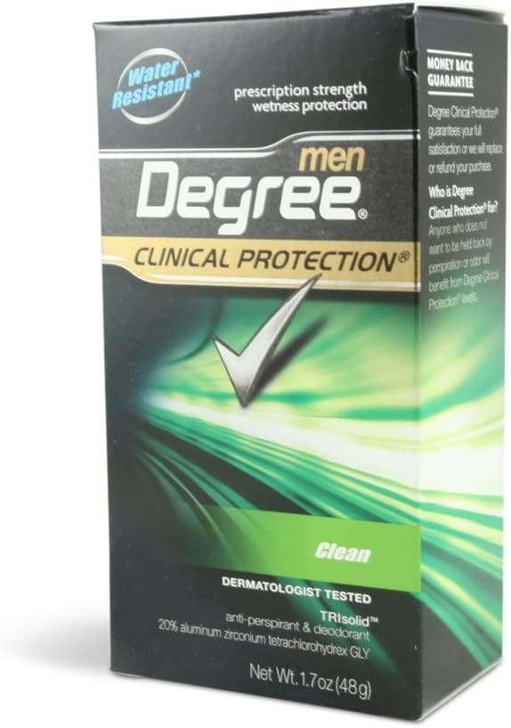 Degree Men's Clinical Protection Anti-Perspirant & Deodorant-Clean-1.7 oz