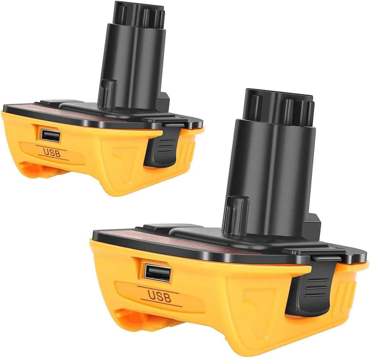 Replacement DCA1820 Battery Adapter Compatible with Dewalt 18V Tools(2 Packs)