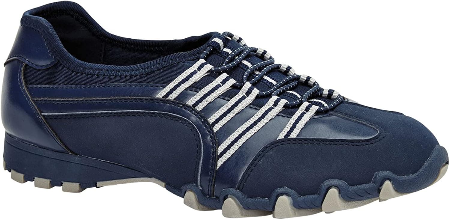 Comfortview Women's Wide Width Cv Sport Tory Sneaker - 7 1/2 M, Navy Blue