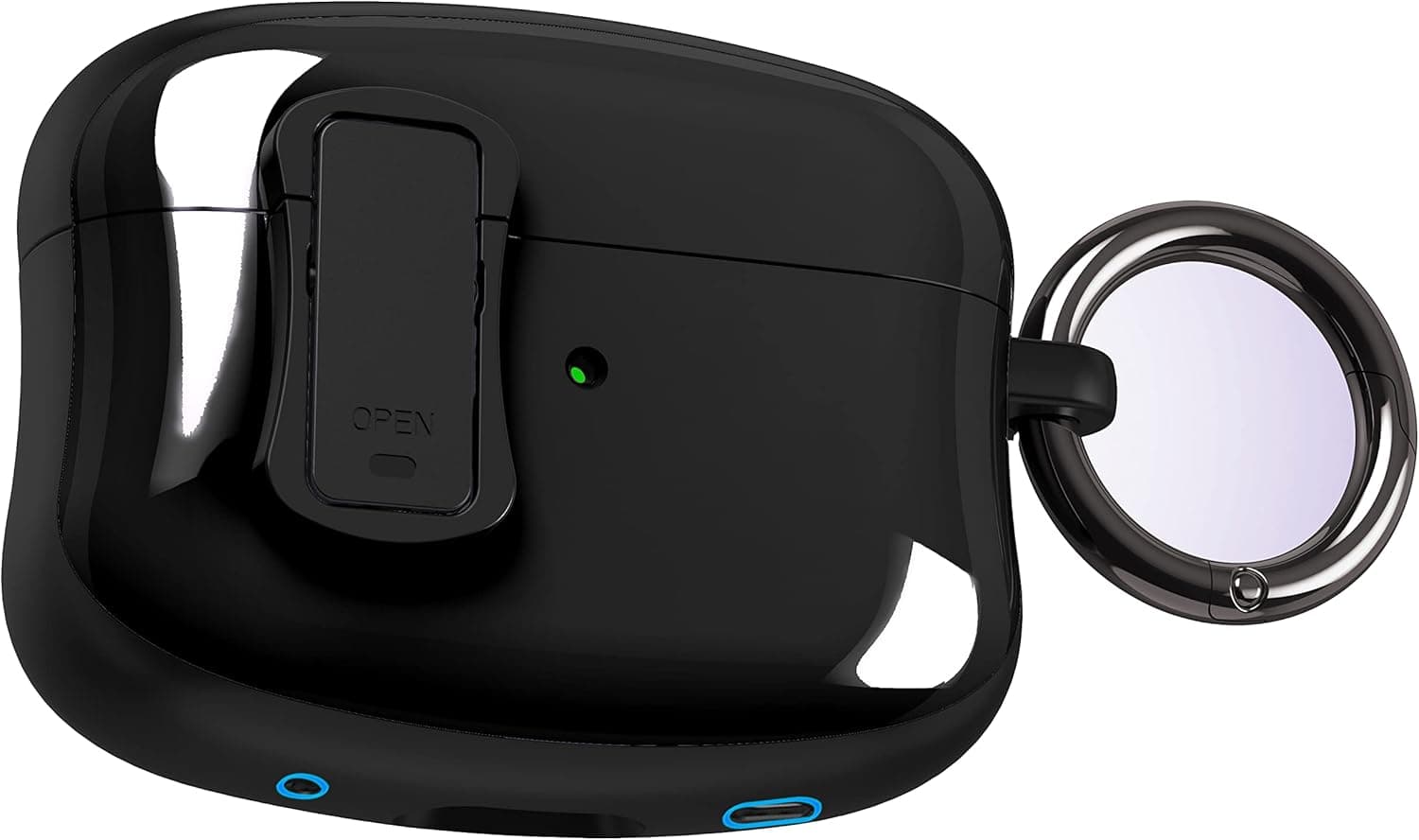 Xuyoz Airpods Pro 2nd Generation Case Cover with Lock, Airpods pro 2 Case, Military Armor Rugged Shockproof Air pod pro 2 Protective Case for Men Women with Keychain Clip for Airpods pro 2nd 2022